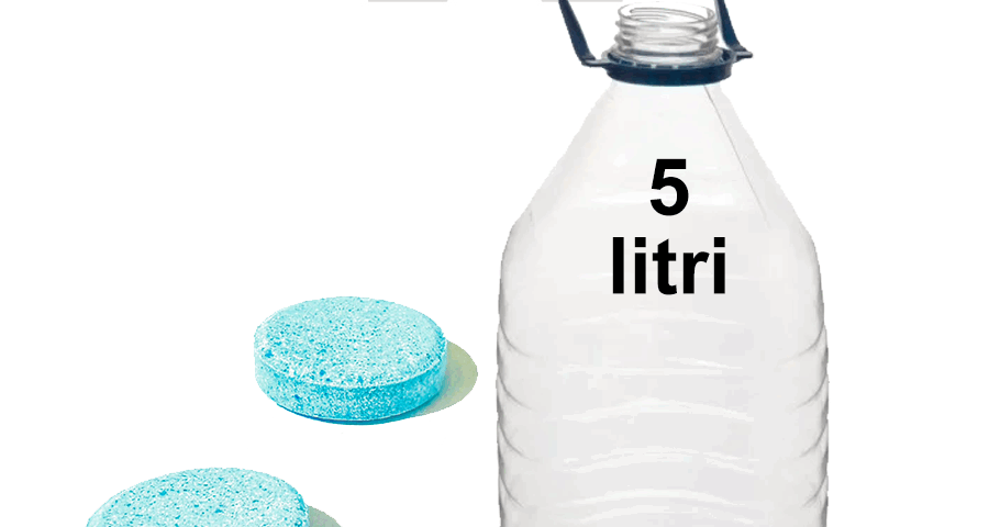 niXin – 2 tablete concentrate - 5 litri lichid de parbriz aplicat pe interior auto premium (scaune, bord, console)
