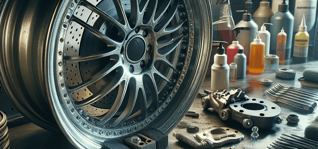 niXin – Soluție Curățare Jante Auto - niXin aplicat la curățare jante și etrieri