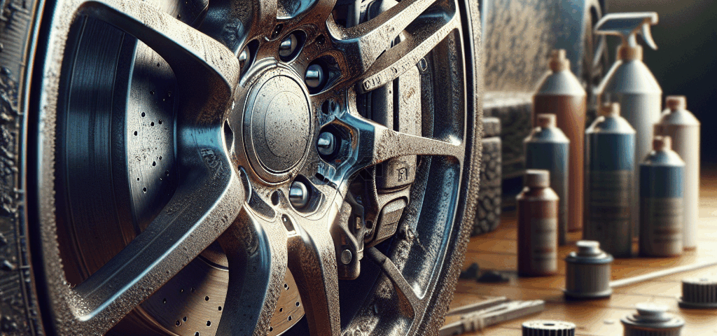 niXin – Soluție Curățare Jante Auto - niXin aplicat la curățare jante și etrieri