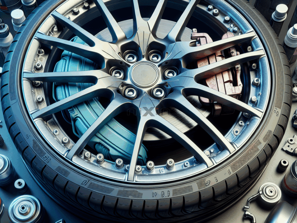 niXin – Soluție Curățare Jante Auto - niXin aplicat la curățare jante și etrieri