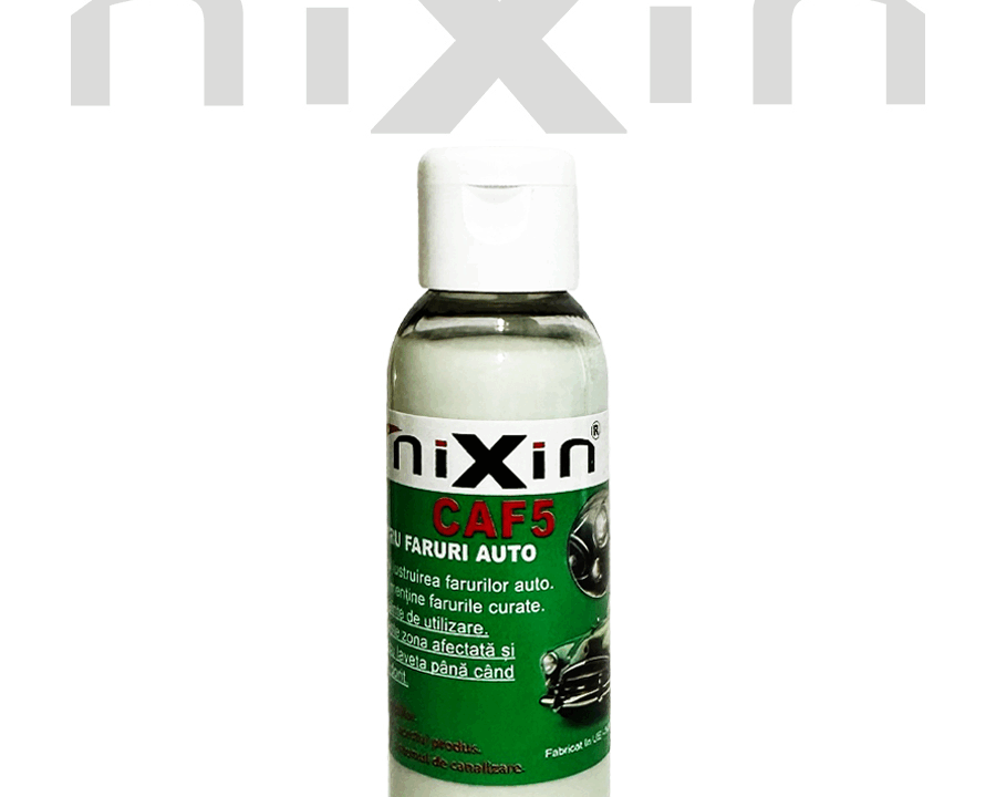 niXin – Soluție de Curățat Farurile Auto – niXin aplicat pe interior auto premium (scaune, bord, console)