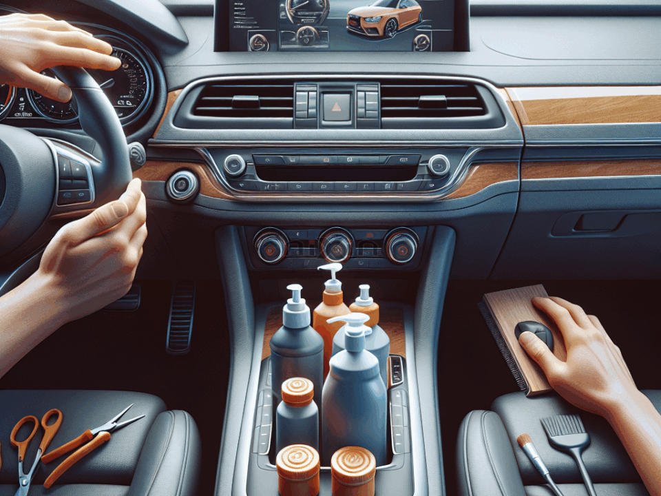 niXin – Soluție pentru regenerare plastic auto P502 - niXin aplicat la curățare/întreținere plastice interior și exterior